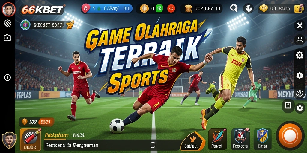 Tampilan screenshot 66KBET menunjukkan aksi seru dalam permainan olahraga.