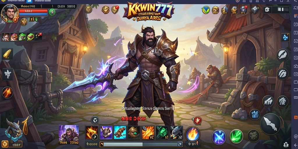Gameplay seru KKWIN777 yang penuh aksi dalam dunia ARPG.