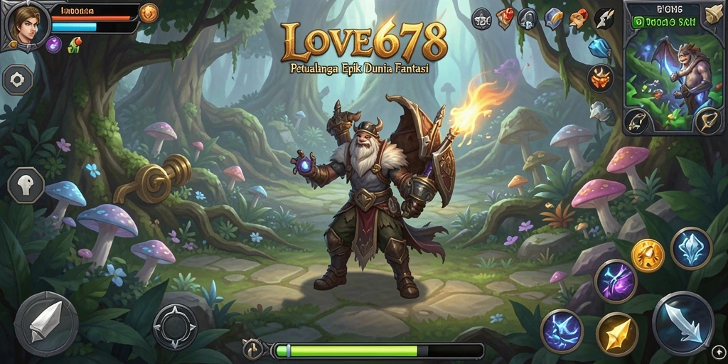 Gameplay RPG yang mendebarkan dan imersif di LOVE678.